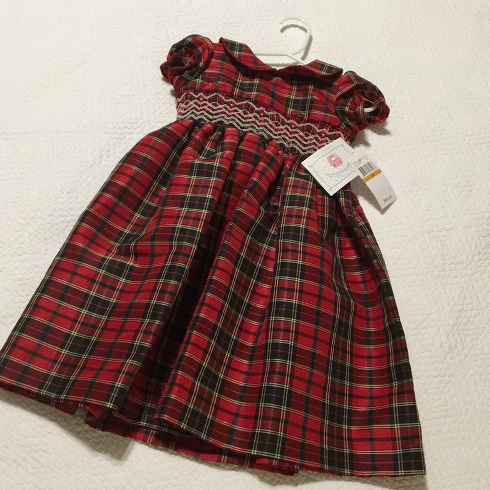 Marmellata NWT red plaid dress